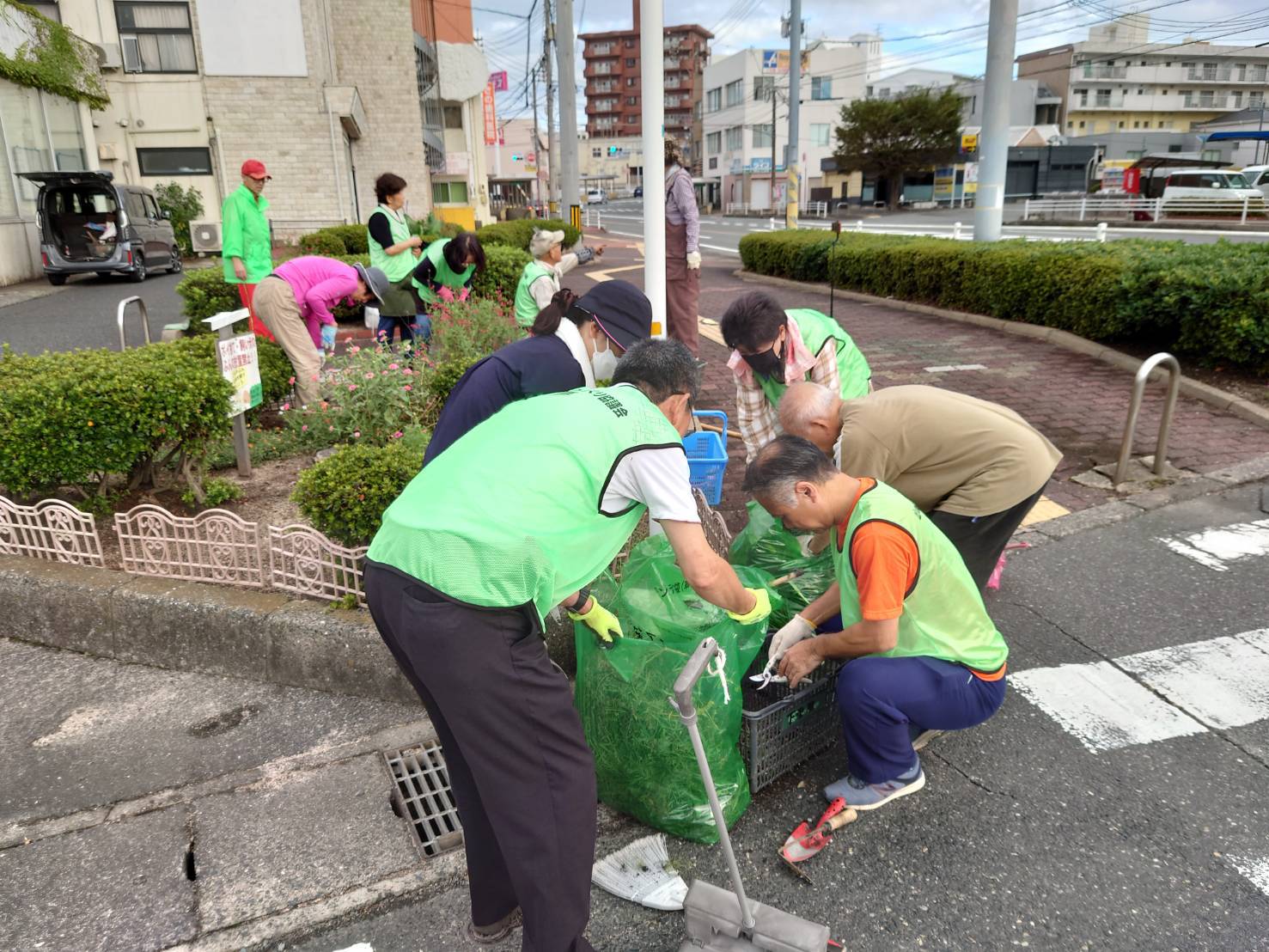 山の田交差点